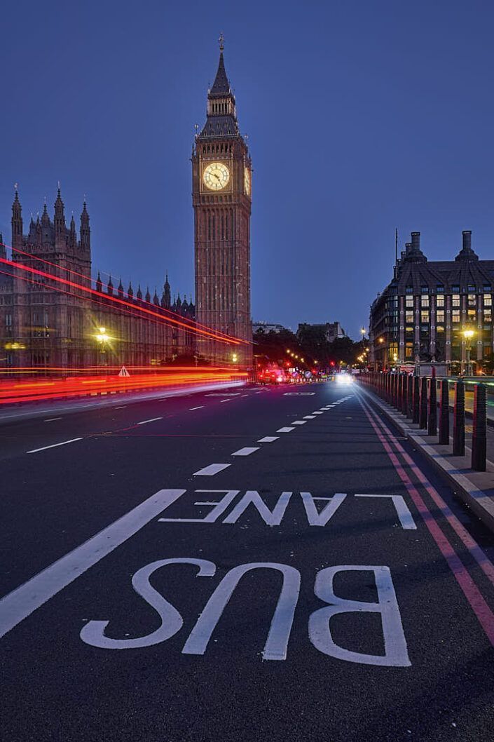 Big Ben y puente de Westminster - Londres