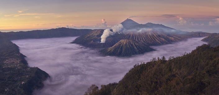 Sunrise at Bromo volcano - Java