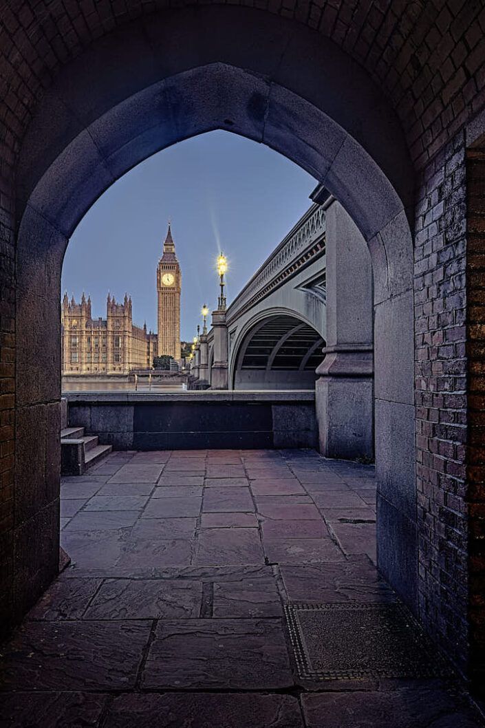Big Ben & Westminster Bridge - London