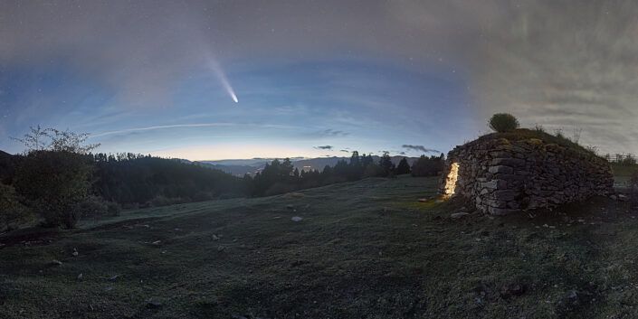 Cometa C/2023 A3 Tsuchinshan-Atlas